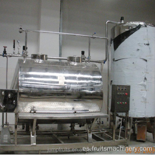 Sistema de limpieza CIP para la línea de producción de pasta de tomate